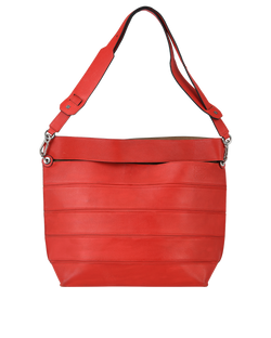 Stripe Bag, Leather, Red, MII, 3*